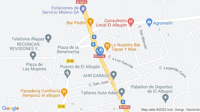Ubicación de la subastas Subasta de local comercial en Murcia