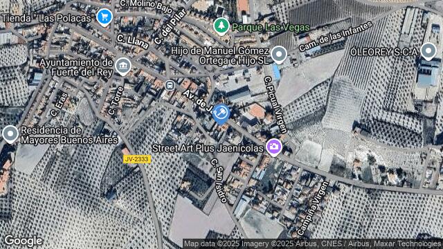 Ubicación de la subastas Subasta de av jaen ( fuerte del rey) en FUERTE DEL REY