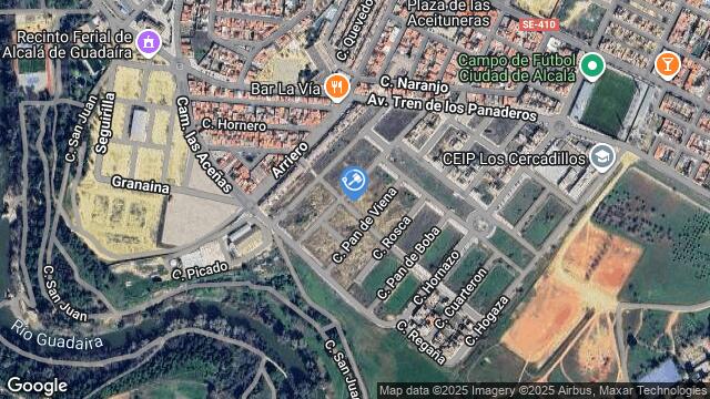 Ubicación de la subastas Subasta de solar en ALCALA DE GUADAIRA