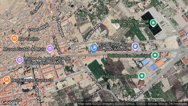 Ubicación de la subastas Subasta de paraje lacuas  ( mula - murcia) en MURCIA