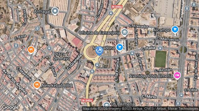 Ubicación de la subastas Subasta de vivienda en ALMERIA