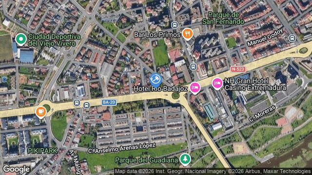 Ubicación de la subastas Subasta de vivienda en Badajoz