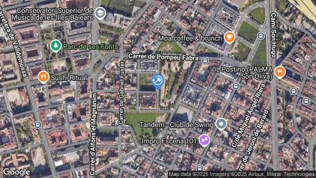 Ubicación de la subastas Subasta de cl prolon.flecha matas serra ( palma) en PALMA