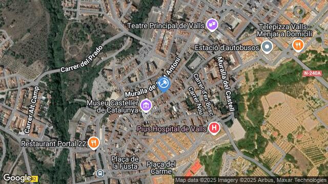 Ubicación de la subastas Subasta de garaje en VALLS