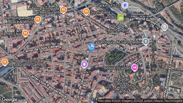 Ubicación de la subastas Subasta de local comercial en SANT BOI DE LLOBREGAT