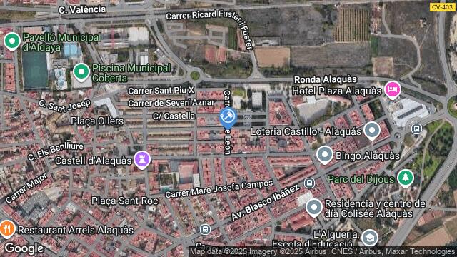 Ubicación de la subastas Subasta de vivienda en ALAQUÀS