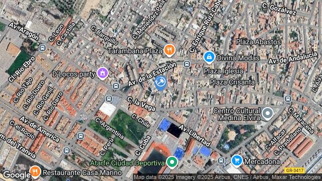 Ubicación de la subastas Subasta de vivienda en ATARFE