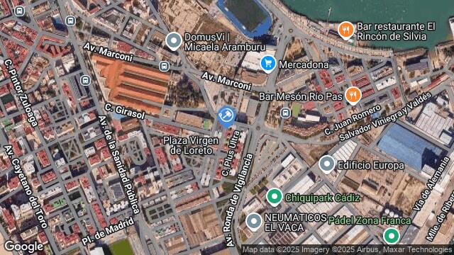 Ubicación de la subastas Subasta de cl carlos haya ( cÁdiz) en CÁDIZ