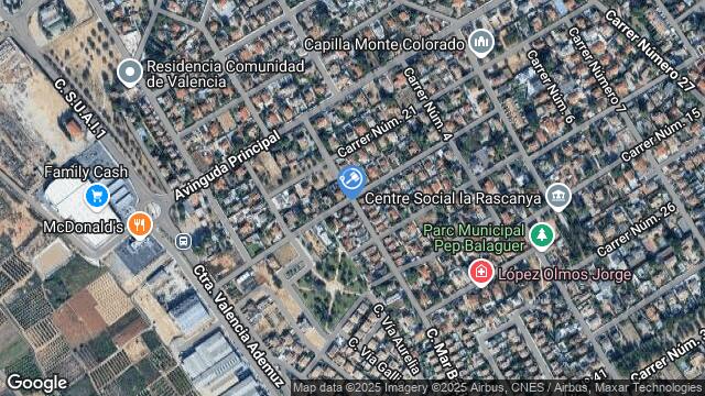 Ubicación de la subastas Subasta de vivienda en LA POBLA DE VALLBONA
