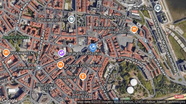 Ubicación de la subastas Subasta de local comercial en Barakaldo