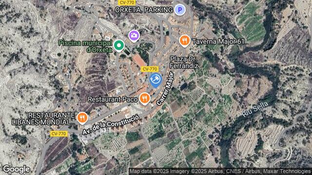 Ubicación de la subastas Subasta de finca rústica en ORXETA