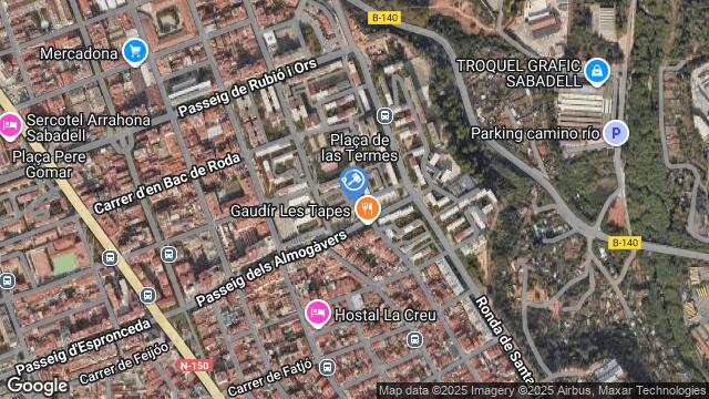 Ubicación de la subastas Subasta de vivienda en SABADELL