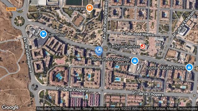 Ubicación de la subastas Subasta de cl marques de la valdavia ( alcobendas) en ALCOBENDAS
