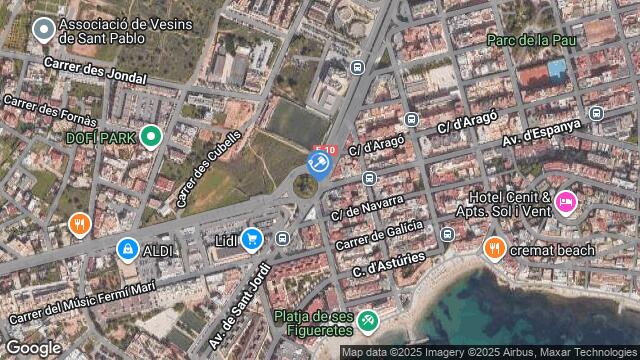 Ubicación de la subastas Subasta de local comercial en Eivissa