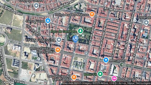 Ubicación de la subastas Subasta de vivienda en GANDIA