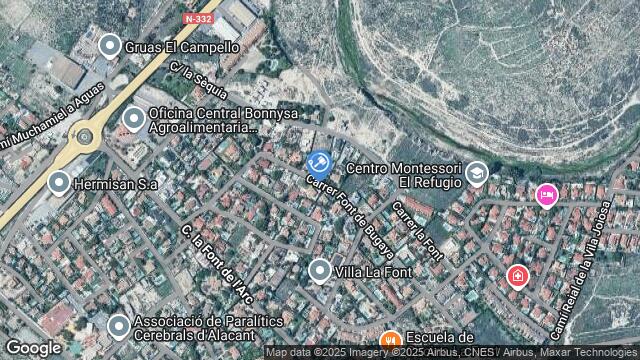 Ubicación de la subastas Subasta de vivienda en JIJONA