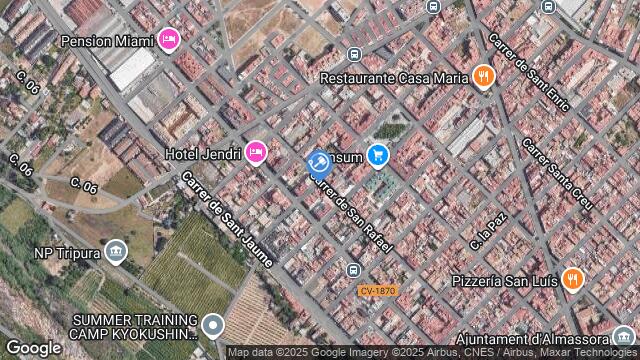 Ubicación de la subastas Subasta de garaje en ALMAZORA