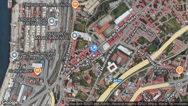 Ubicación de la subastas Subasta de garaje en Vigo