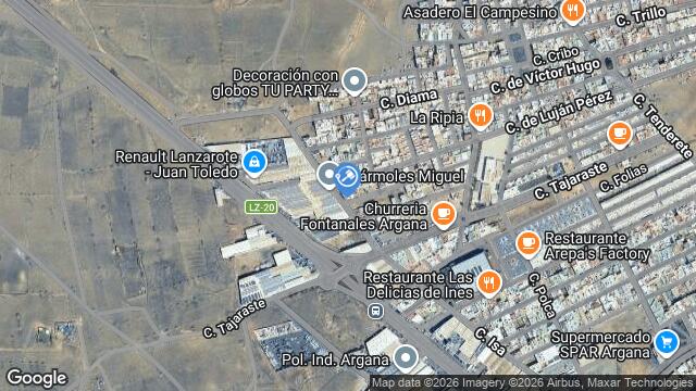 Ubicación de la subastas Subasta de vivienda en Arrecife