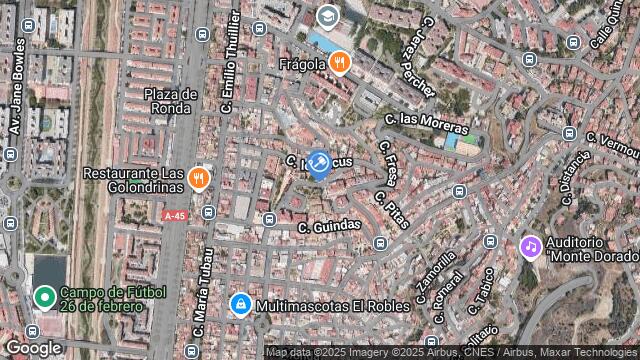 Ubicación de la subastas Subasta de vivienda en MALAGA