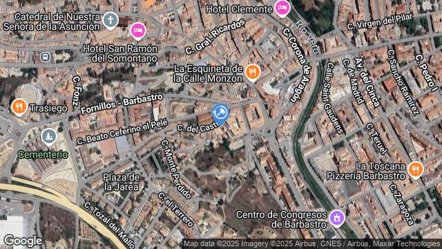Ubicación de la subastas Subasta de solar en Barbastro