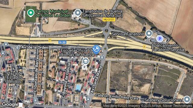 Ubicación de la subastas Subasta de vivienda en HUELVA