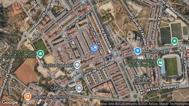 Ubicación de la subastas Subasta de vivienda en SABADELL