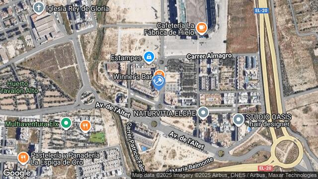 Ubicación de la subastas Subasta de vivienda en ELCHE