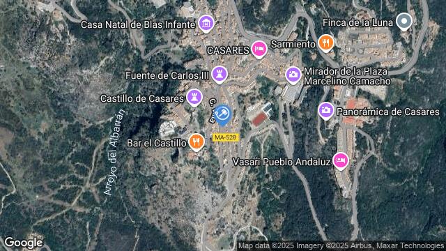 Ubicación de la subastas Subasta de finca rústica en CASARES