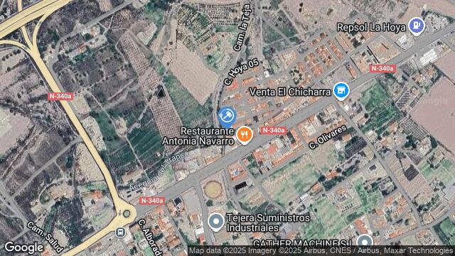Ubicación de la subastas Subasta de vivienda en La Hoya