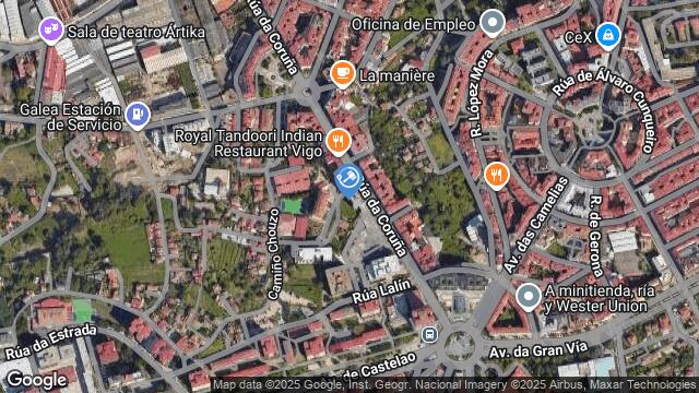 Ubicación de la subastas Subasta de vivienda en Vigo