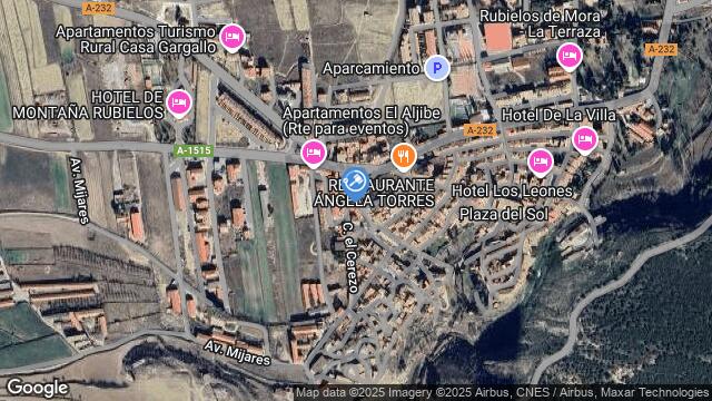 Ubicación de la subastas Subasta de vivienda en Rubielos de Mora