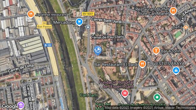Ubicación de la subastas Subasta de vivienda en SANTA COLOMA DE GRAMANET