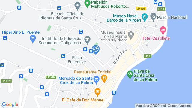 Ubicación de la subastas Subasta de vivienda en SANTA CRUZ DE LA PALMA