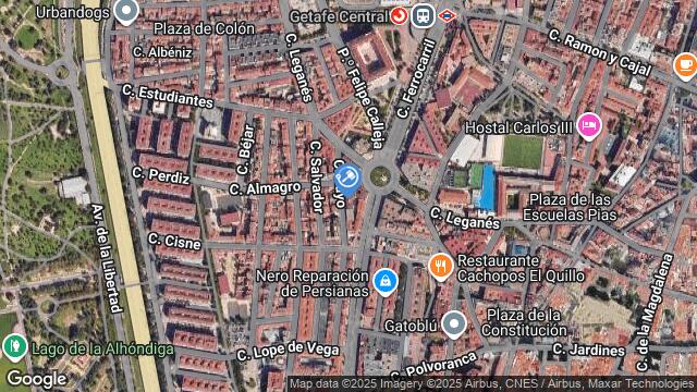 Ubicación de la subastas Subasta de cl rayo ( getafe) en GETAFE