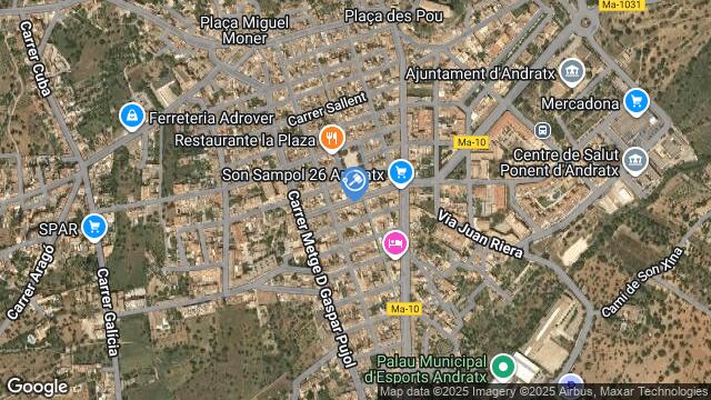 Ubicación de la subastas Subasta de lg urb.costa de andratx en Baleares