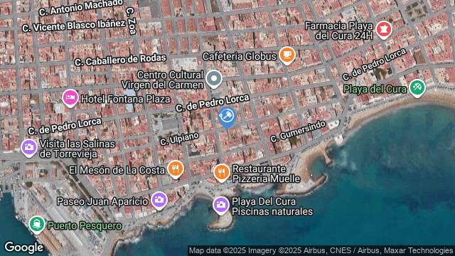 Ubicación de la subastas Subasta de garaje en TORREVIEJA