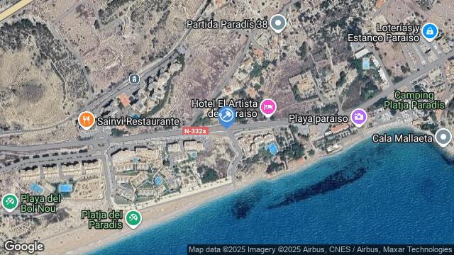 Ubicación de la subastas Subasta de solar en VILLAJOYOSA