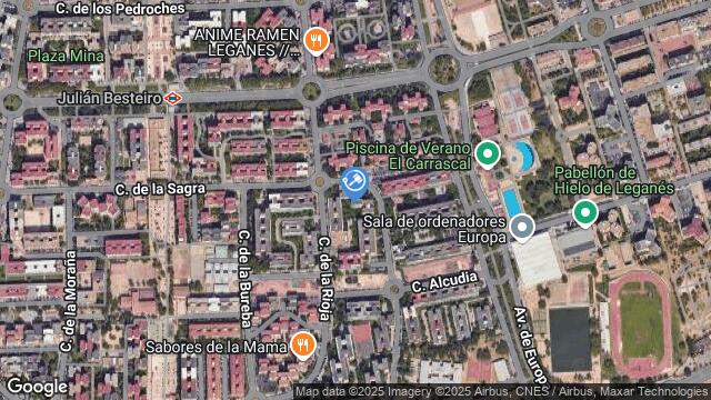 Ubicación de la subastas Subasta de vivienda en LEGANES