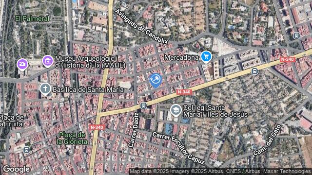 Ubicación de la subastas Subasta de vivienda en Elche