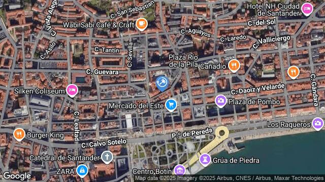 Ubicación de la subastas Subasta de vivienda en SANTANDER