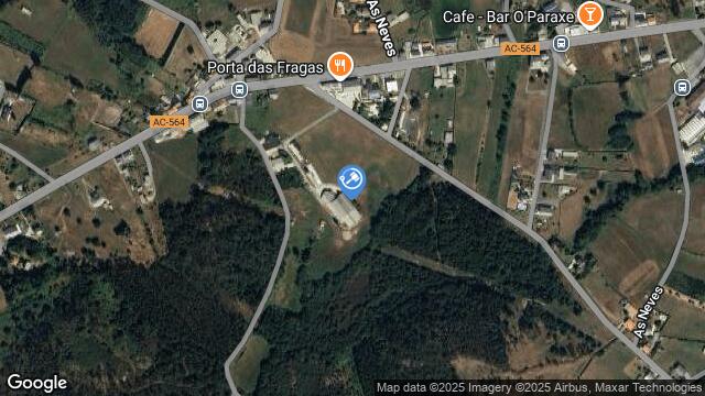 Ubicación de la subastas Subasta de nave industrial en A Capela