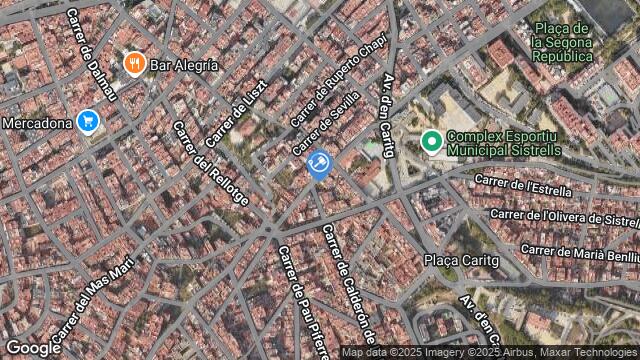 Ubicación de la subastas Subasta de vivienda en BADALONA
