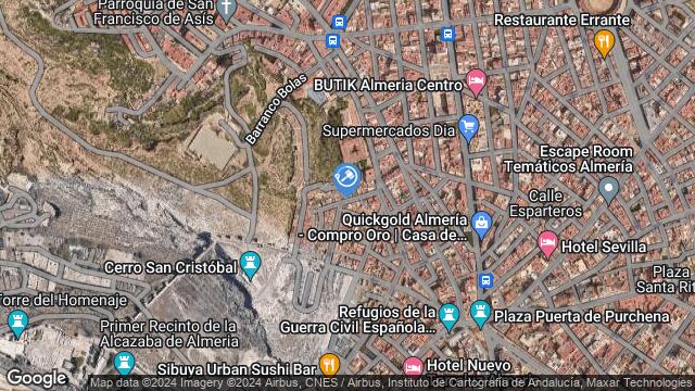 Ubicación de la subastas Subasta de vivienda en ALMERIA