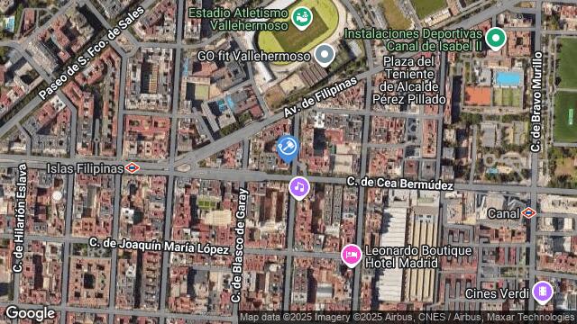 Ubicación de la subastas Subasta de garaje en MADRID