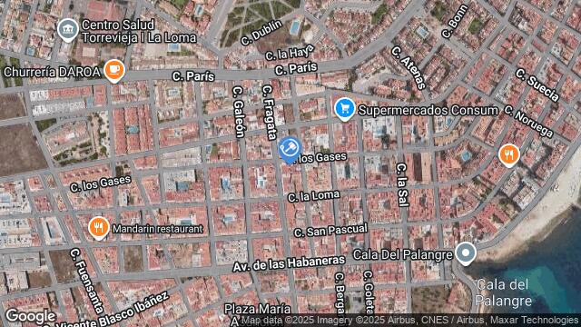 Ubicación de la subastas Subasta de vivienda en TORREVIEJA