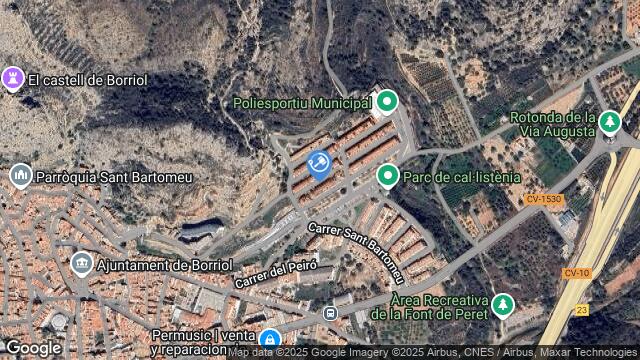 Ubicación de la subastas Subasta de vivienda en Borriol