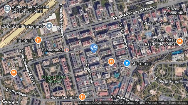 Ubicación de la subastas Subasta de cl sarria ( madrid) en MADRID