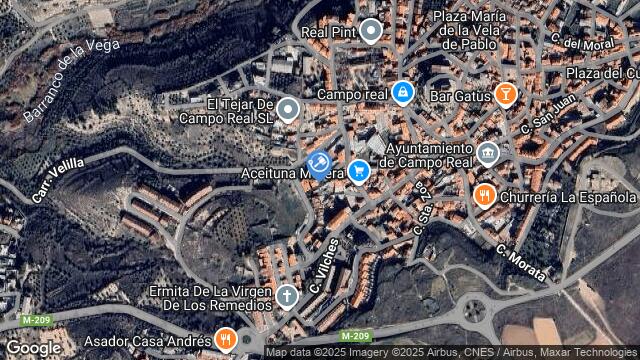 Ubicación de la subastas Subasta de garaje en CAMPO REAL