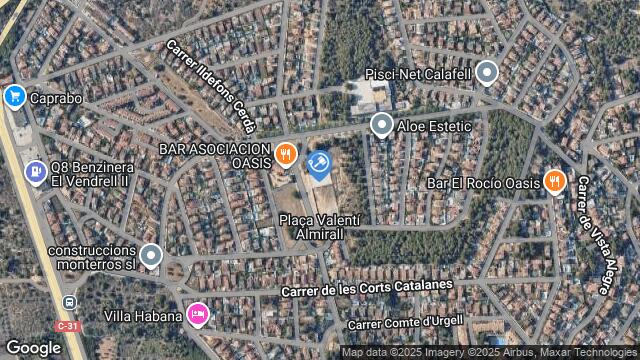 Ubicación de la subastas Subasta de vivienda en El Vendrell